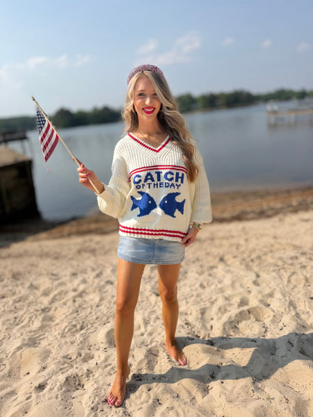 Catch Of The Day Sweater