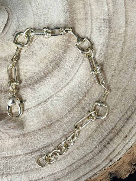Linking Up Bit Bracelet