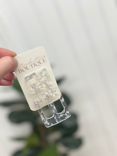 Crystal Clear Earrings