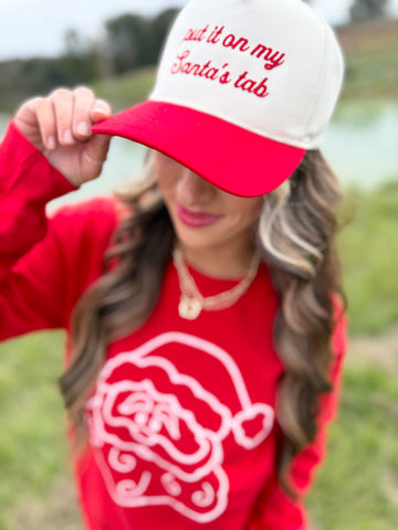 Put It On My Santa’s Tab Trucker Hat