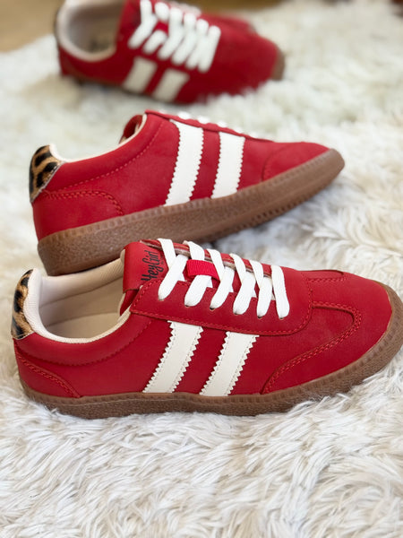 Corkys Heads Up Red Sneakers