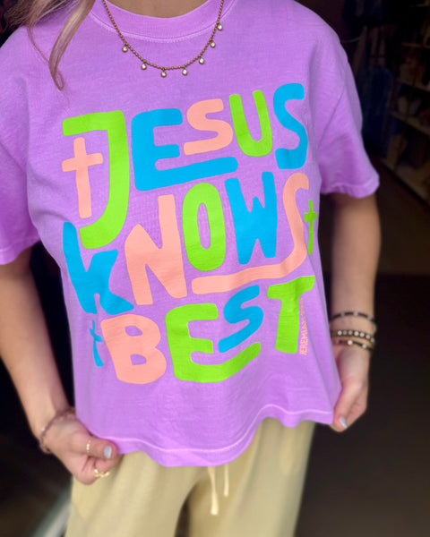 Jesus Knows Best Tee