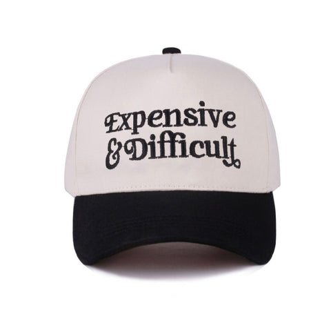Expensive And Difficult Embroidery Trucker Hat