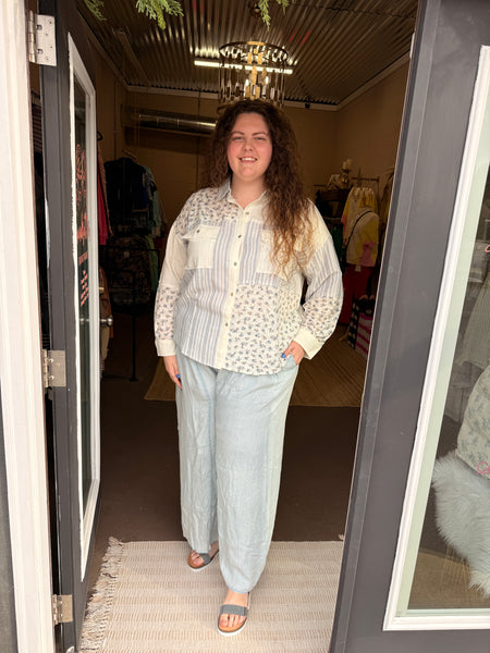 Mix & Match Patch Button Top