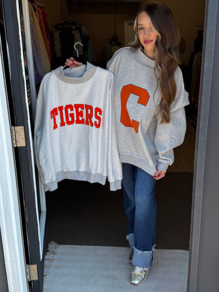 Reversible Clemson Crewneck
