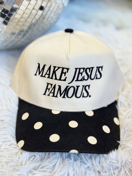Make Jesus Famous Trucker Hat