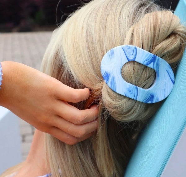 Teleties Tide & True Flat Round Clip