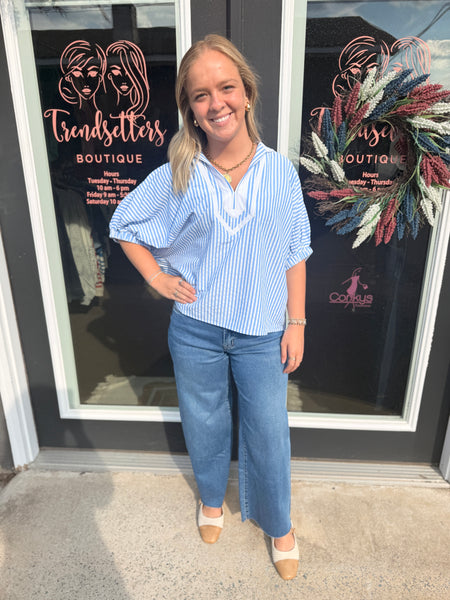 Cool Blue Top
