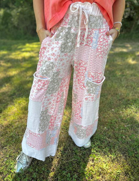 The Trendy Patchwork Pants