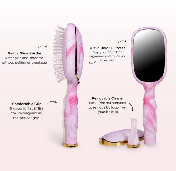 Teleties Pinch Me Full Size Hair Brush
