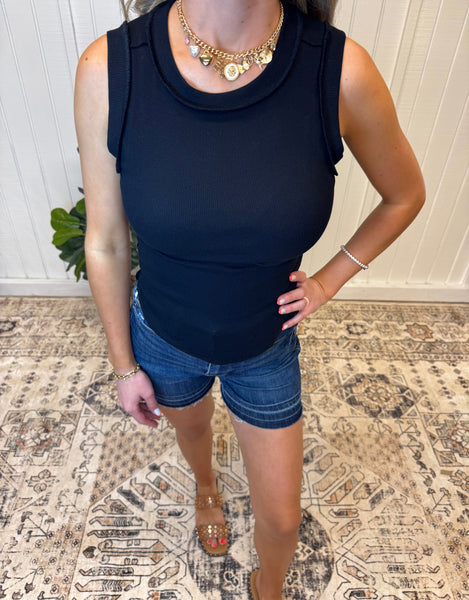 Always Needed Black Tank
