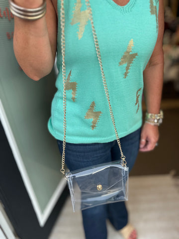 Clearly For You Crossbody