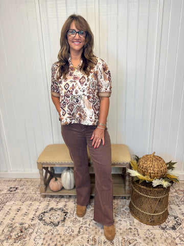 All In One Fall Blouse