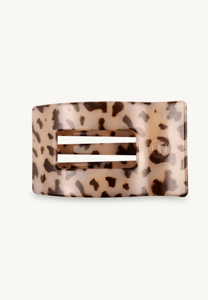 Blonde Tortoise Teleties Flat Rectangle Hair Clip