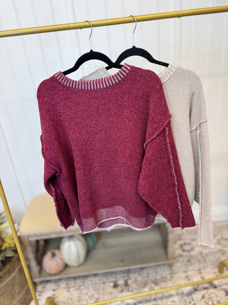 Never Taking Off Sweater