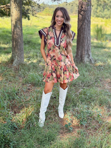Falling Leaves Dress