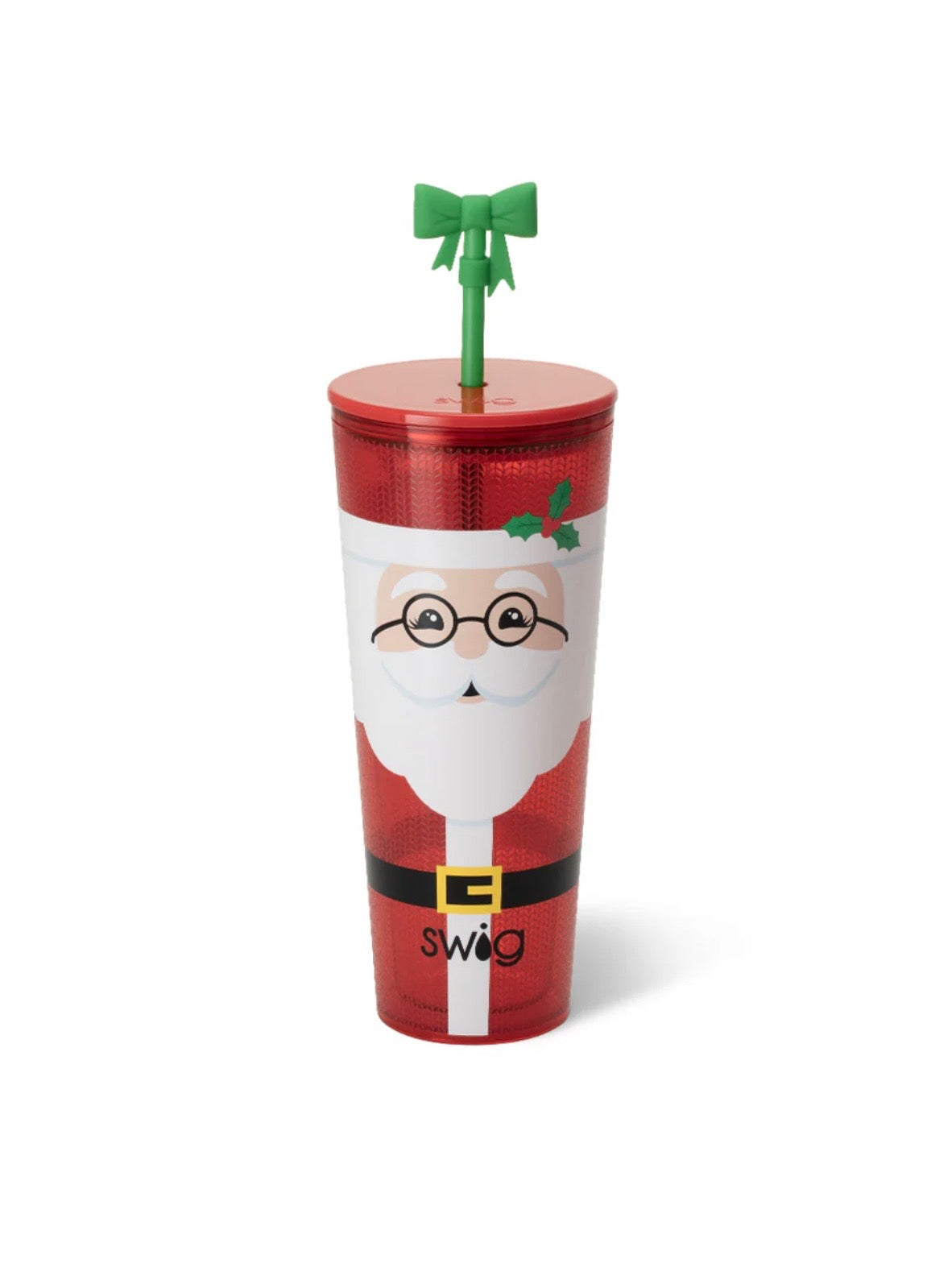 Swig Mr. Claus 24oz Plastic Tumbler