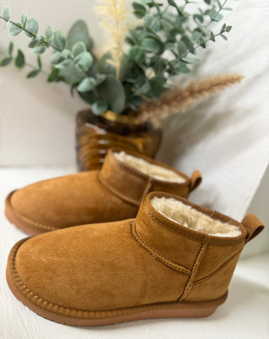 Cozy Sherpa Ankle Booties