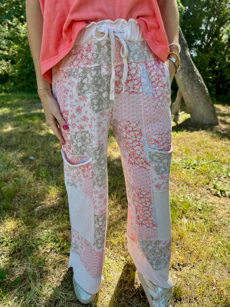 The Trendy Patchwork Pants