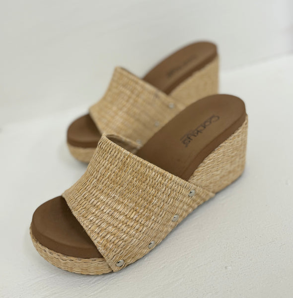 Summer Lovin’ Raffia Corkys