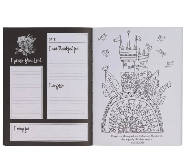 A Coloring Prayer Journal