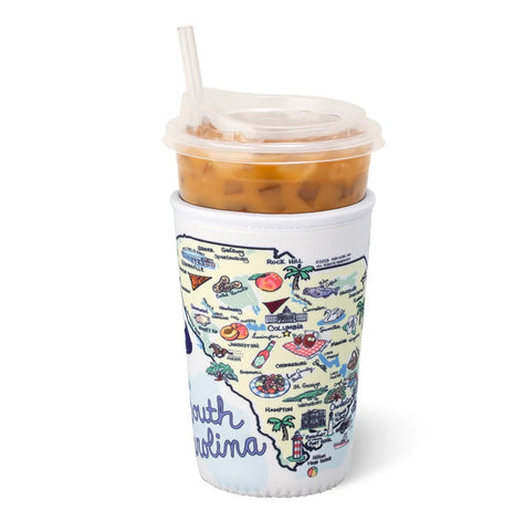 Swig South Carolina Medium Iced Cup Coolie