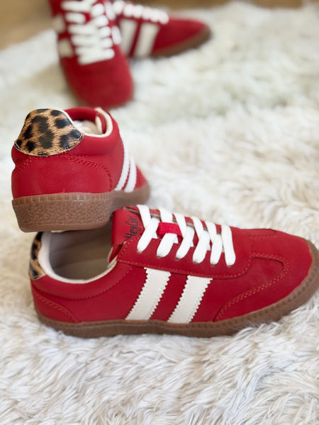 Corkys Heads Up Red Sneakers