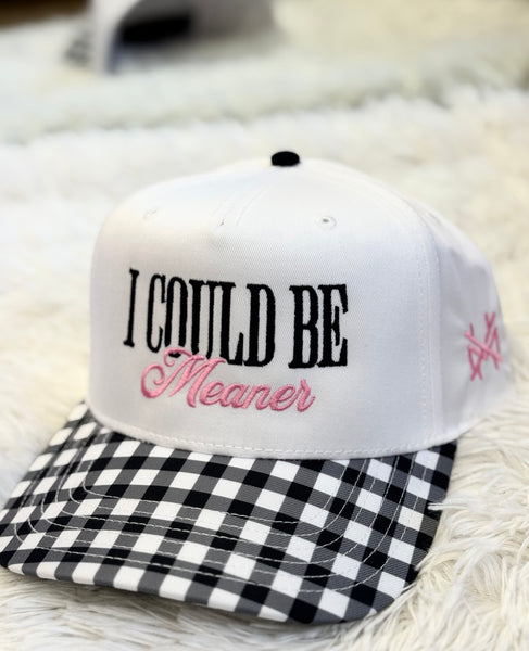 Mad Hatter I Could Be Meaner Trucker Hat