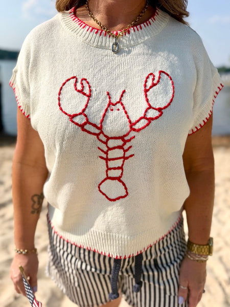 Trendy Lobster Top