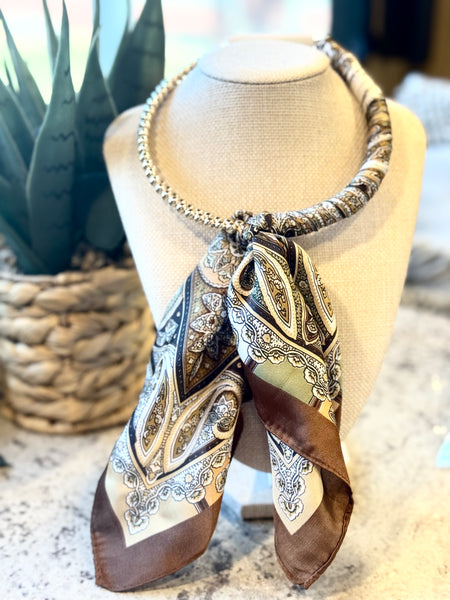 The Trendy Scarf Necklace