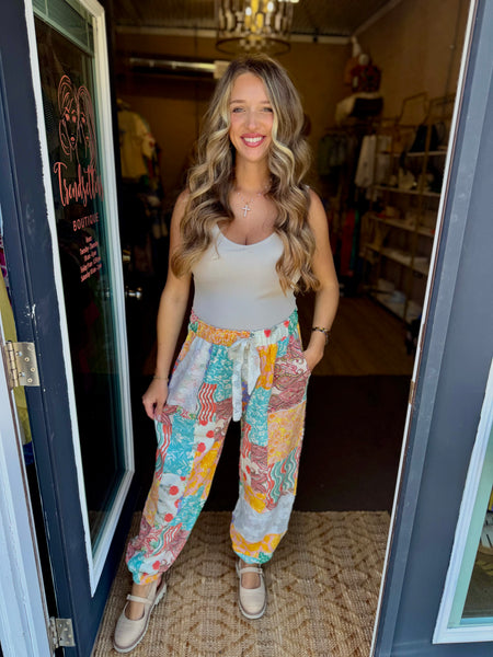 Mix It Up Jogger Pants