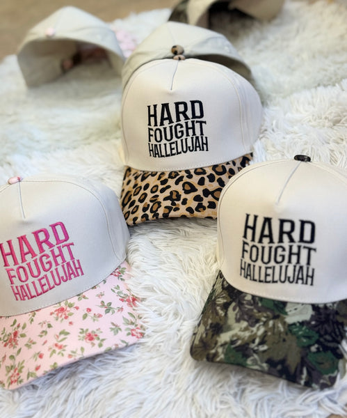 Hard Fought Hallelujah Trucker Hat