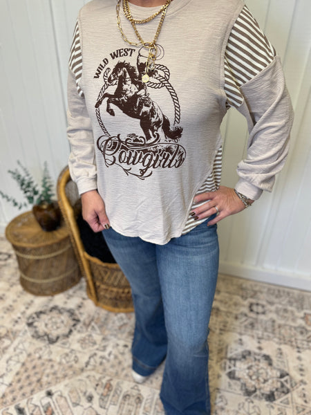 Wild West Cowgirls Top
