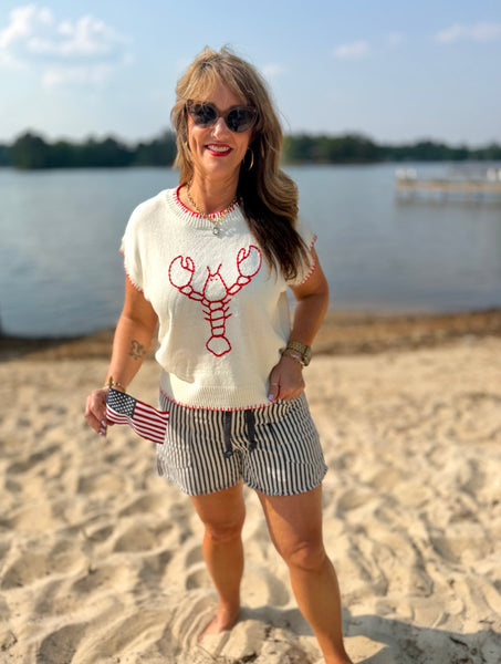 Trendy Lobster Top