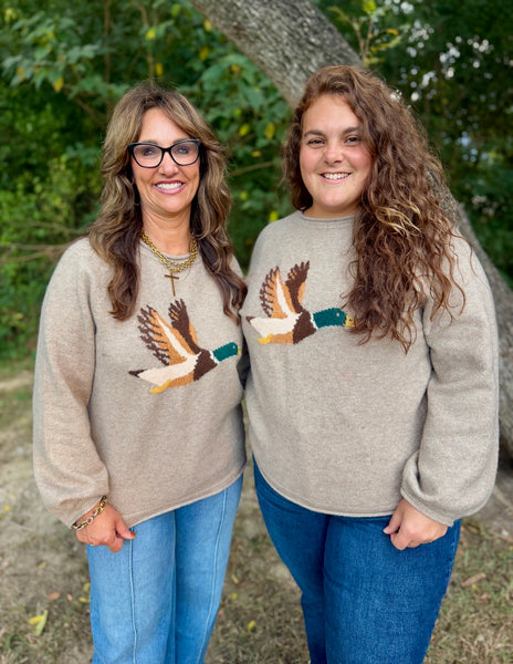 Flying Mallard Sweater