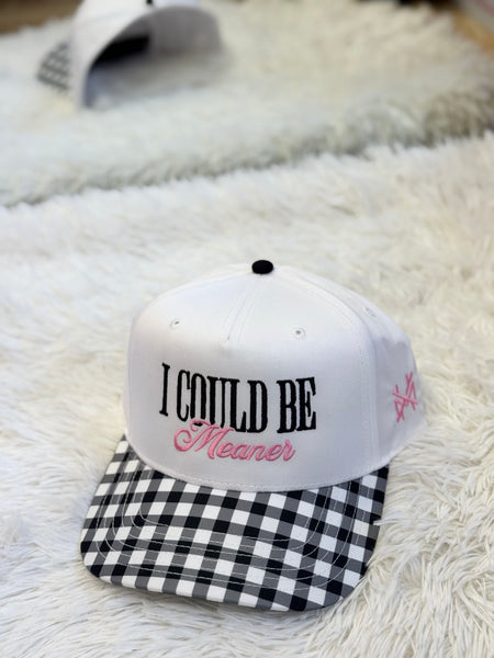 Mad Hatter I Could Be Meaner Trucker Hat
