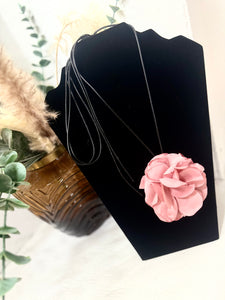 Flower Wrap Around Necklace