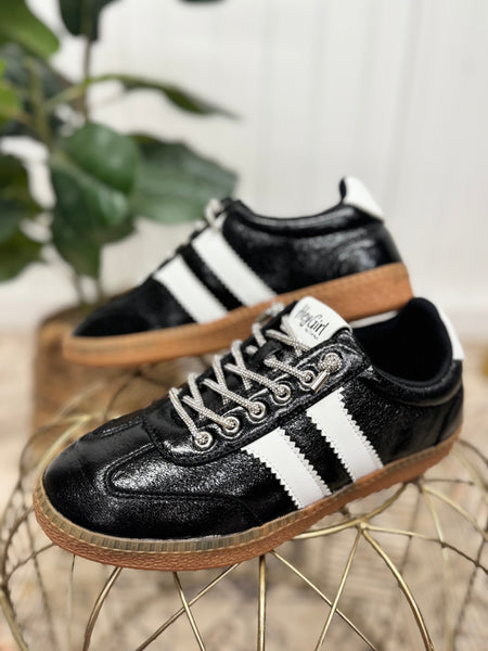 Corkys Heads Up Black Metallic
