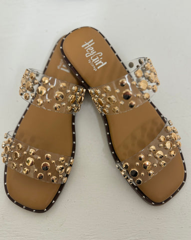 Clear Magnet Corkys Sandals