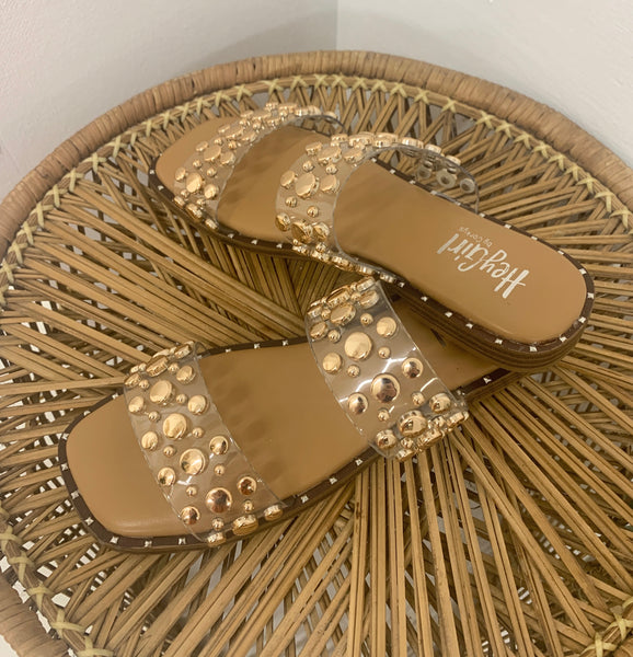 Clear Magnet Corkys Sandals