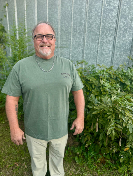 River Run Outfitters Olive Tee